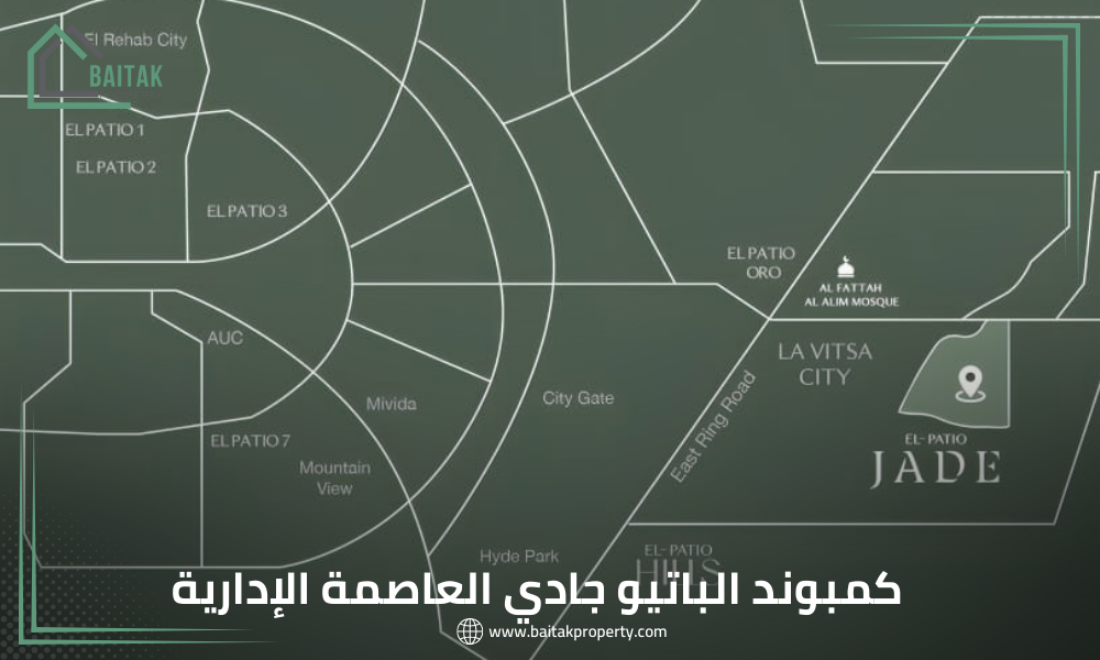 كمبوند الباتيو جادي العاصمة الإدارية R4