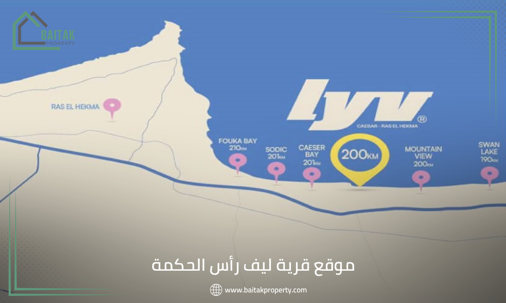 موقع قرية Lyv راس الحكمة