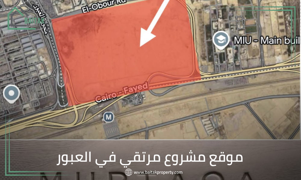 موقع مشروع مرتقي بالعبور