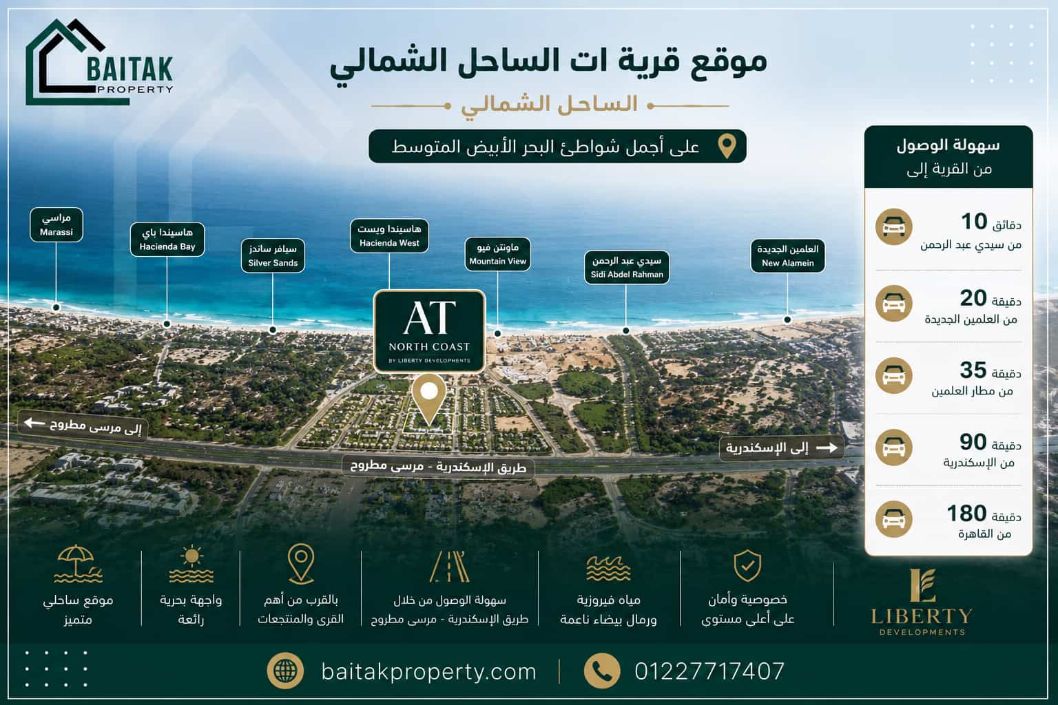 موقع مشروع AT سيدي عبد الرحمن 