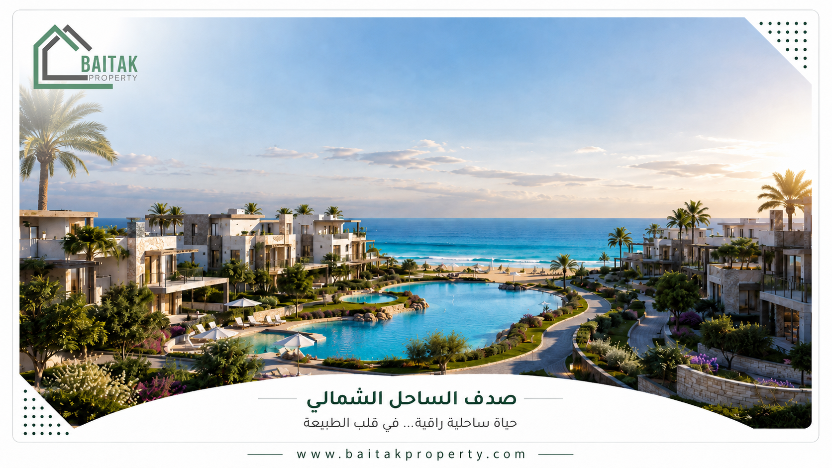 قرية صدف الساحل الشمالي Sadaf North Coast