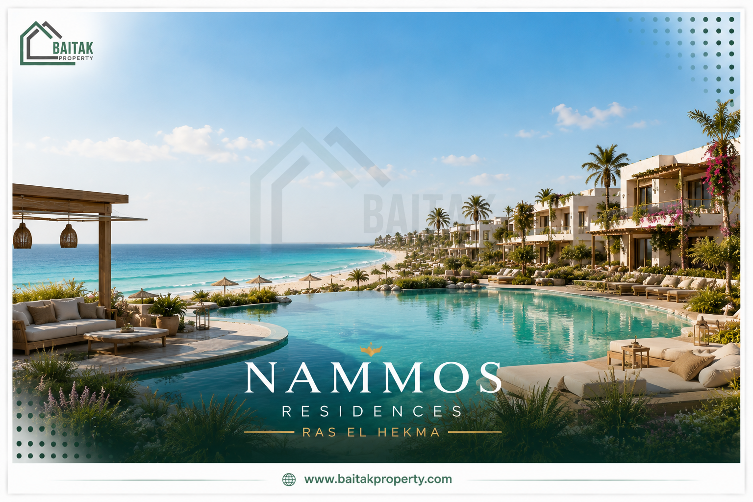 مشروع Nammos راس الحكمة Nammos Residences 