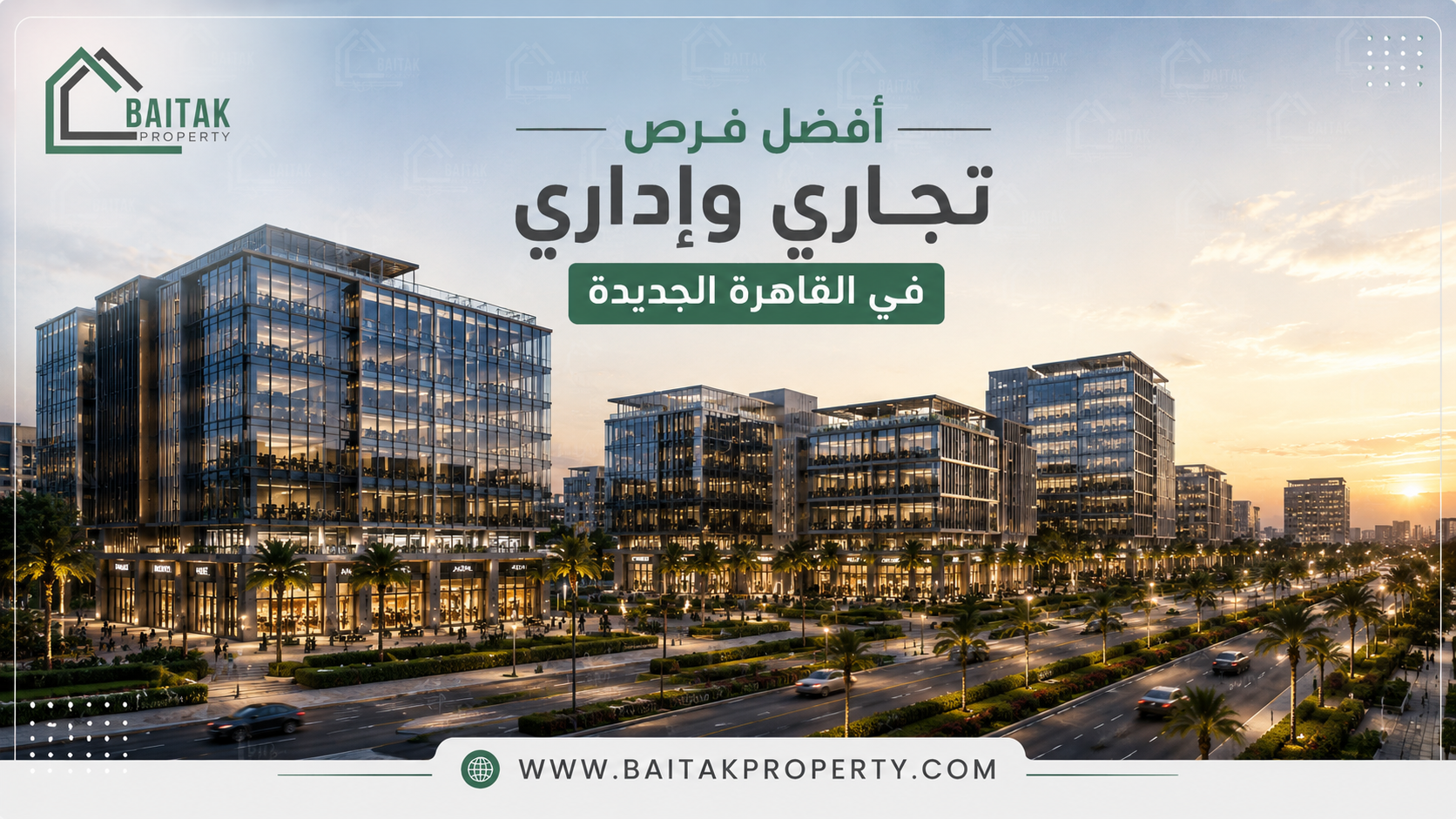تجاري واداري القاهرة الجديدة