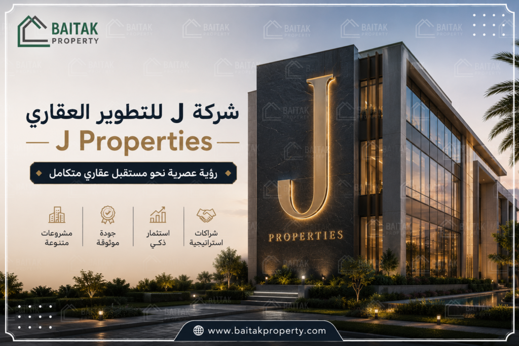 شركة J للتطوير العقاري | J Properties