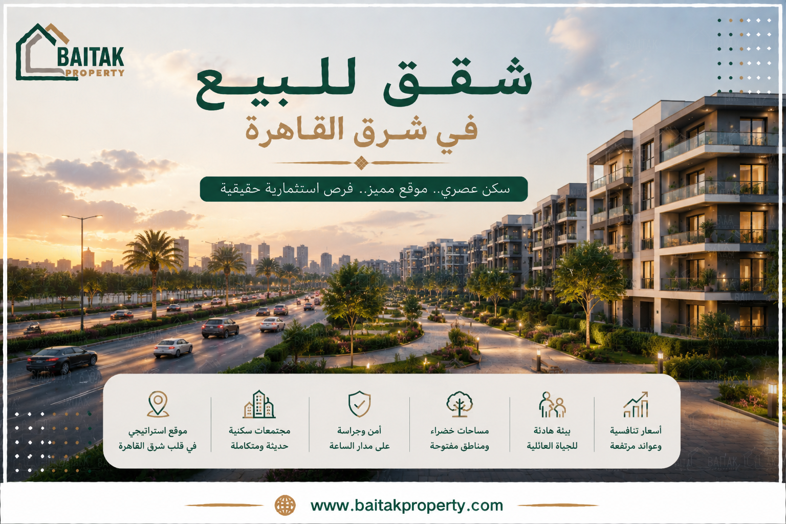 شقق للبيع في شرق القاهرة