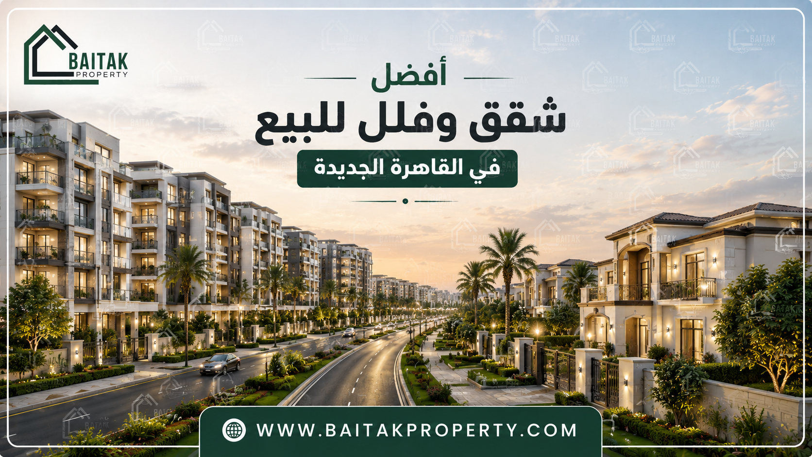شقق وفلل للبيع في القاهرة الجديدة
