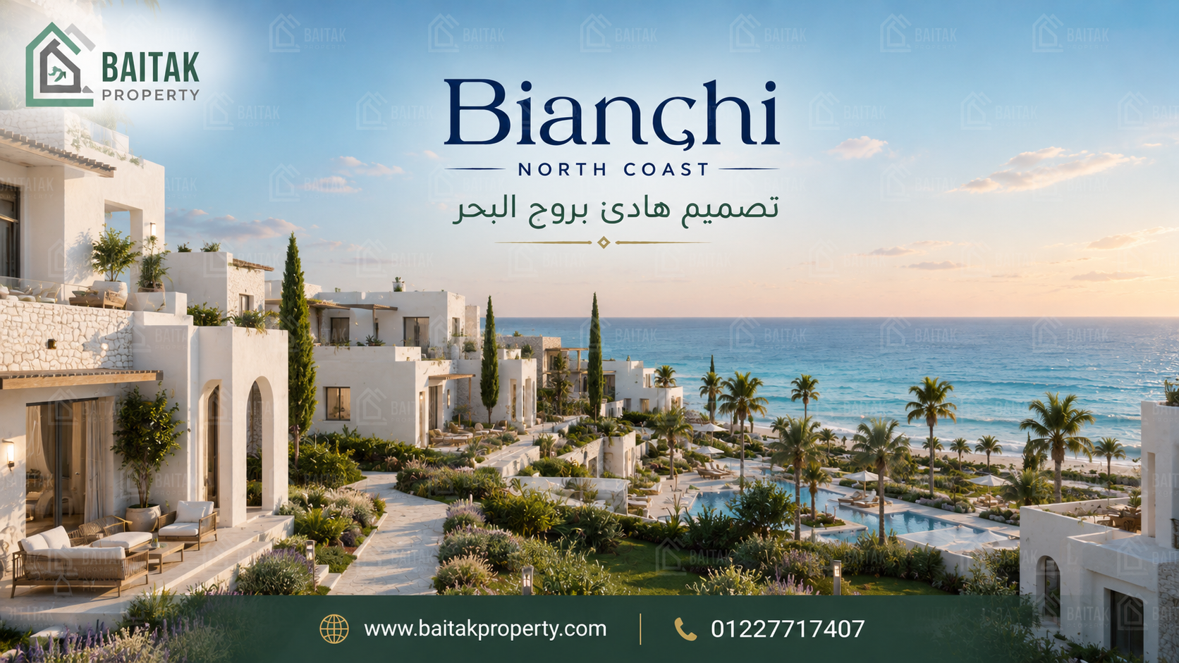 تصميم قرية بيانكى سيدي عبد الرحمن