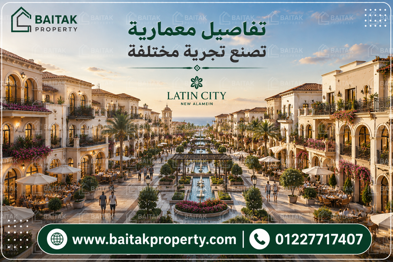 تصميم مشروع لاتين سيتي Latin City