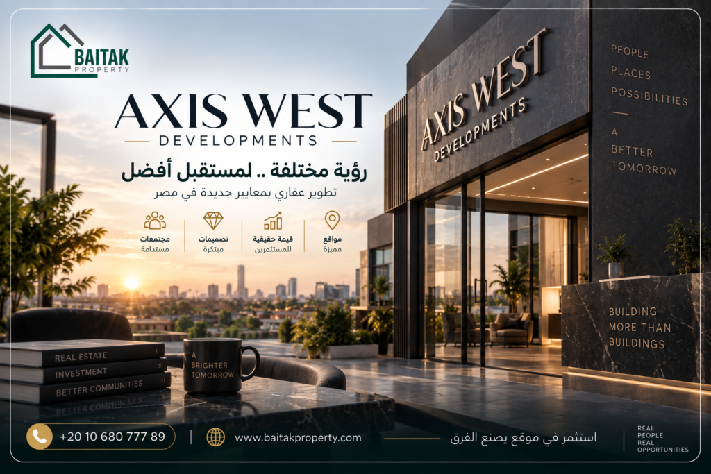 شركة أكسيس ويست للتطوير العقاري Axis West Developments