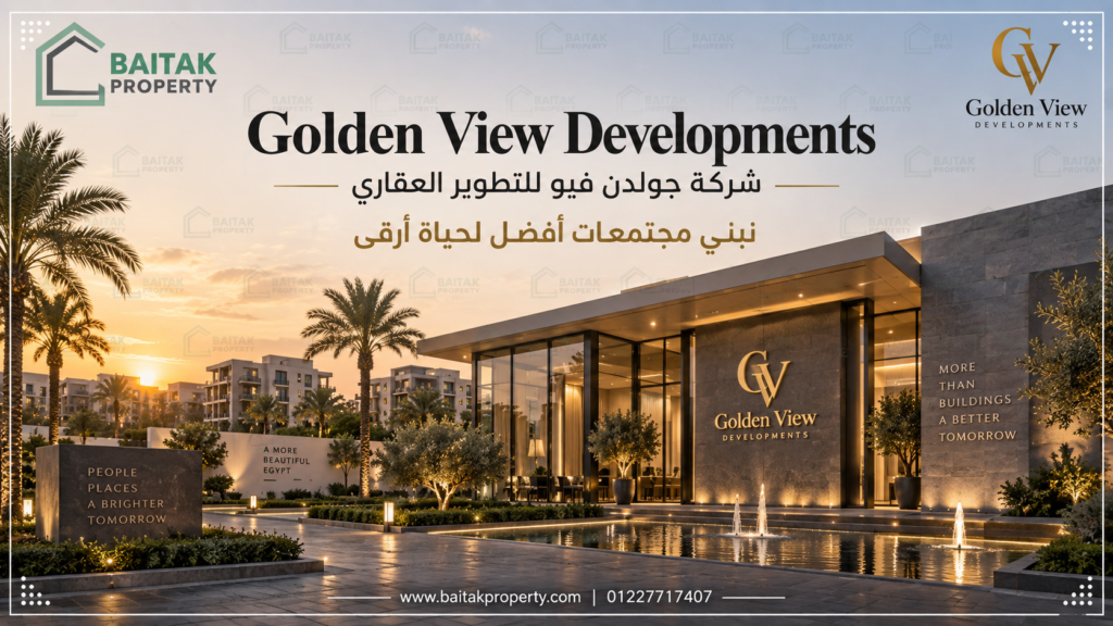 شركة جولدن فيو للتطوير العقاري | Golden View Developments